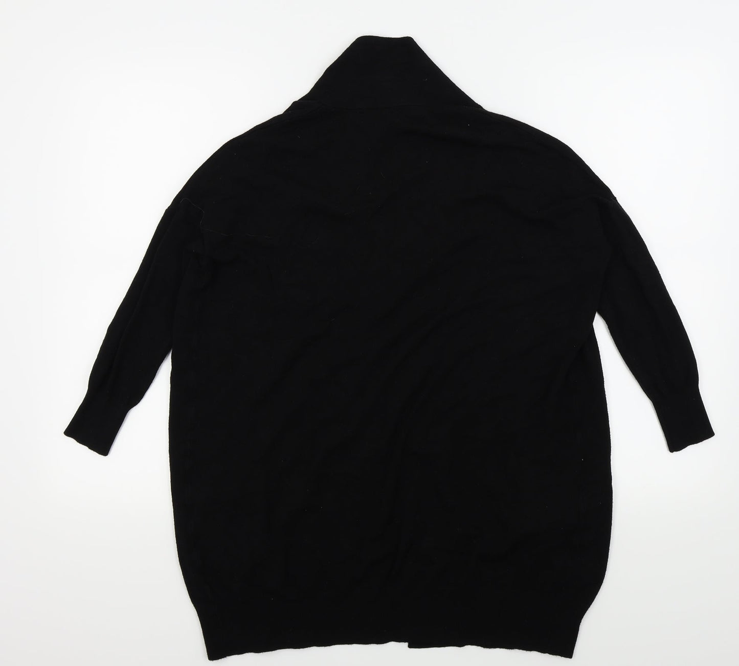 Primark Womens Black   Wrap Jumper Size 8