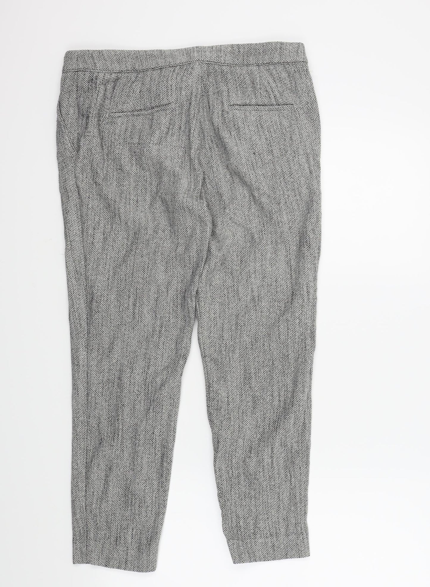 H&M Womens Brown   Trousers  Size 38 L34 in