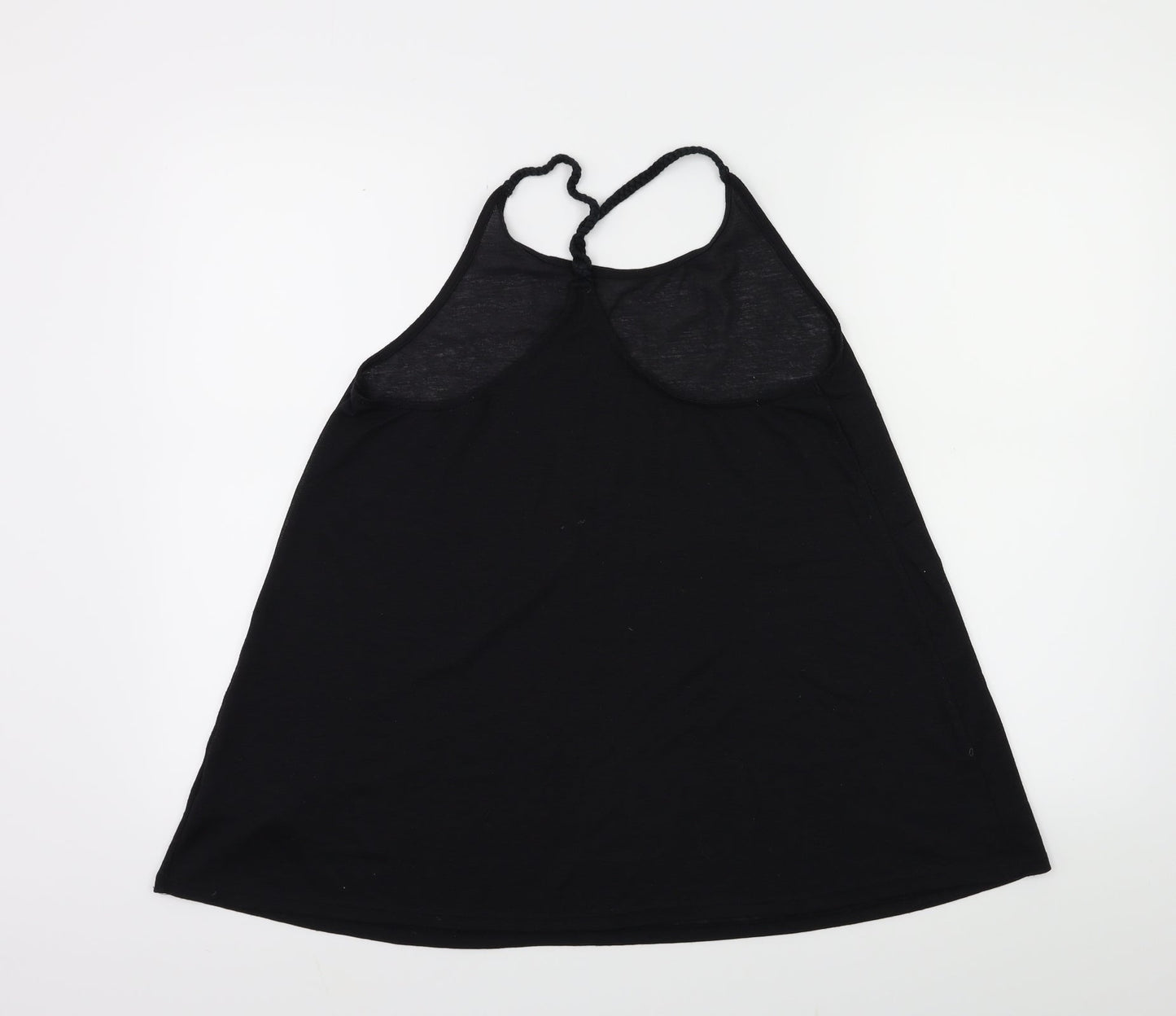 Topshop Womens Black   Basic Tank Size S