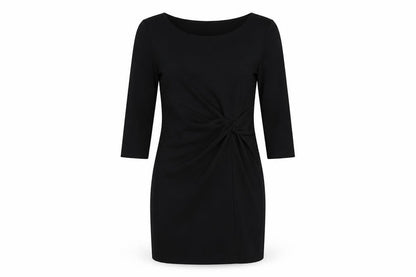 Next Womens Black   Bodycon  Size 6  - Knot detail