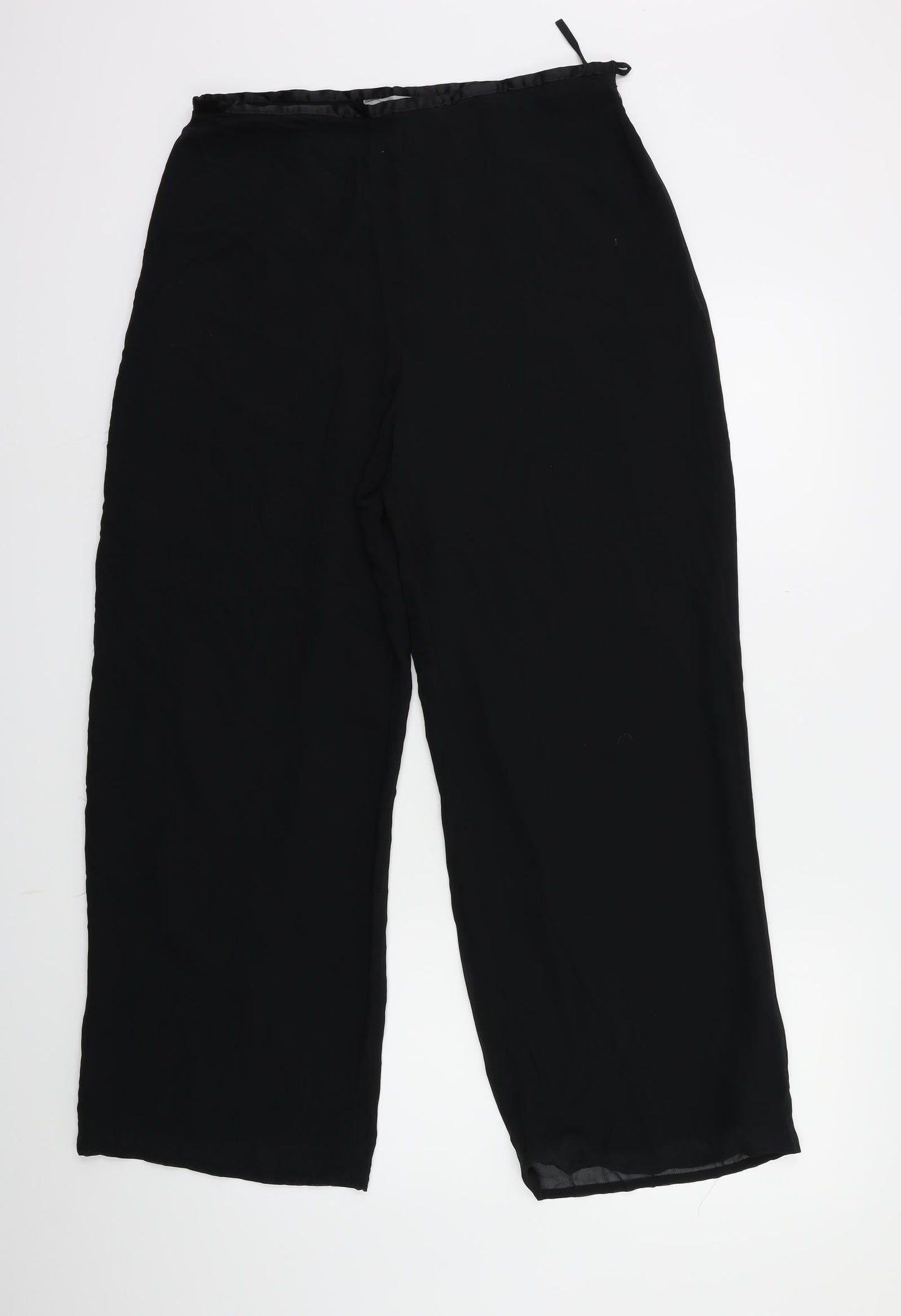 Marks and Spencer Womens Black   Trousers  Size 14 L27 in