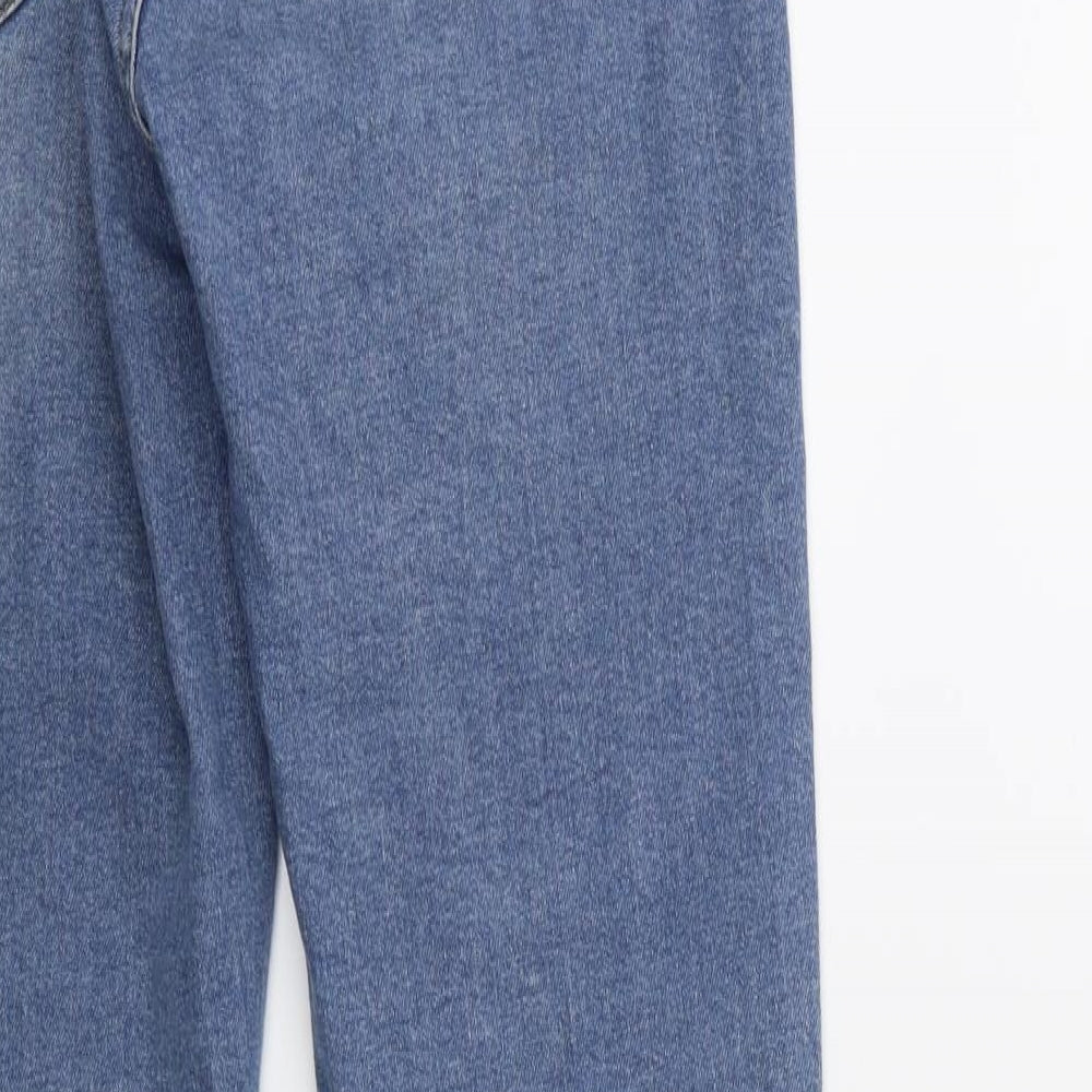Topshop Womens Blue  Denim Skinny Jeans Size 28 in L32 in