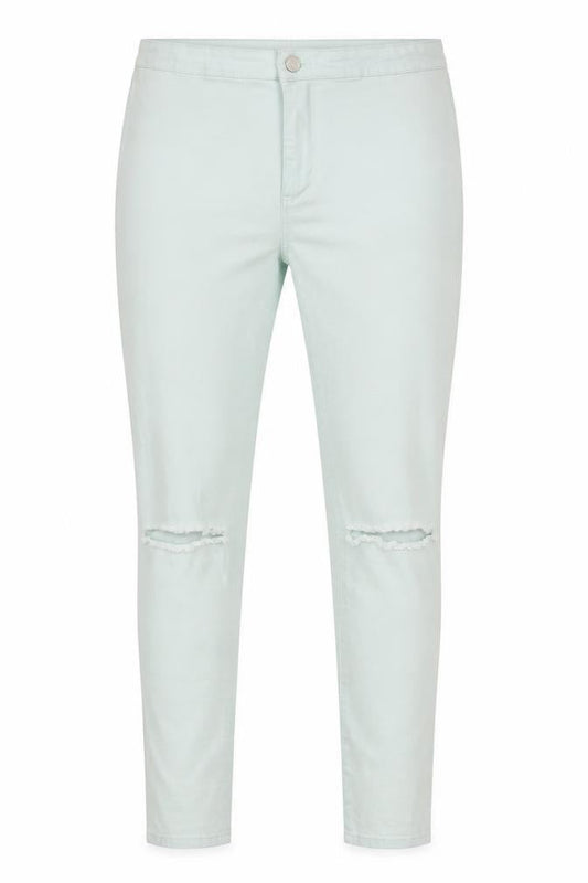 Denim & Co. Womens Green  Denim Skinny Jeans Size 14 L27 in