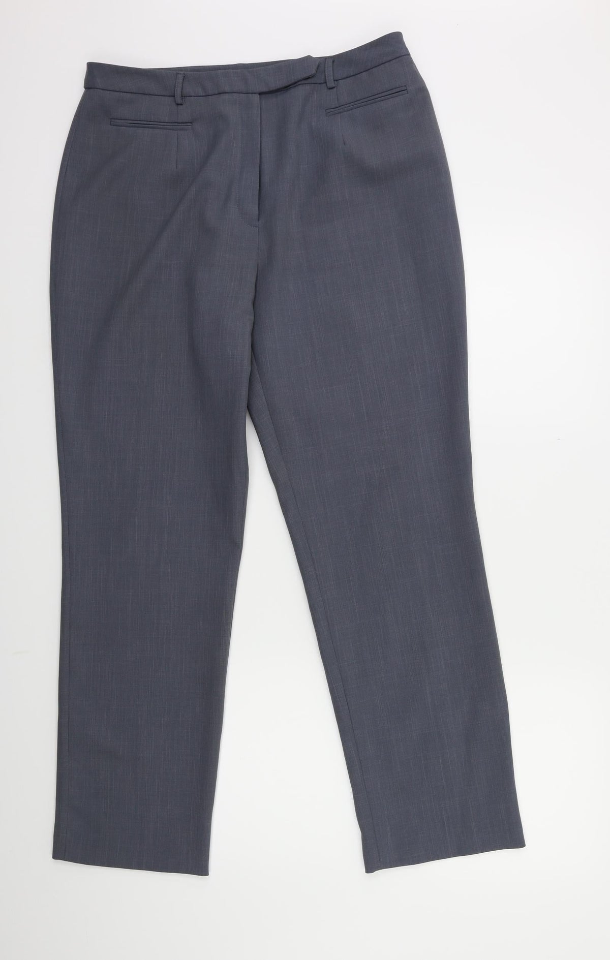 Preworn Womens Grey   Trousers  Size 16 L28 in