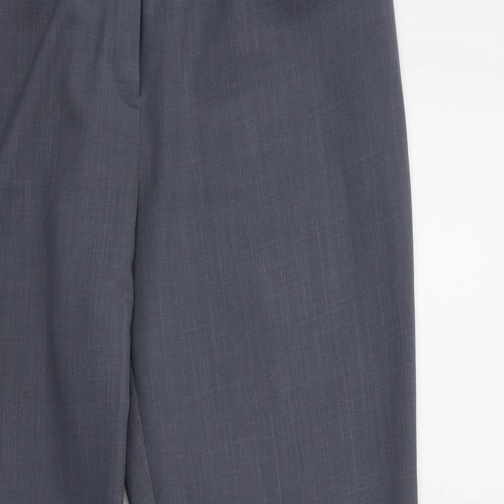 Preworn Womens Grey   Trousers  Size 16 L28 in