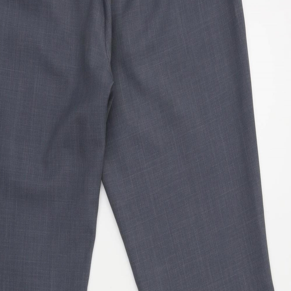 Preworn Womens Grey   Trousers  Size 16 L28 in