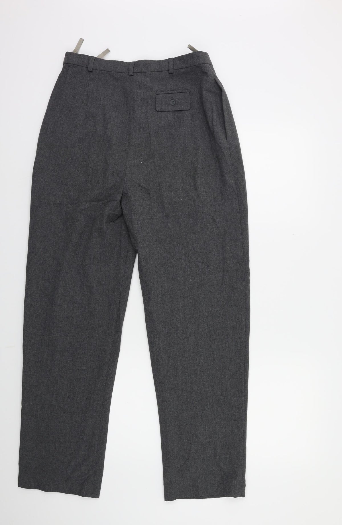 Yessica Womens Grey   Trousers  Size 14 L30 in