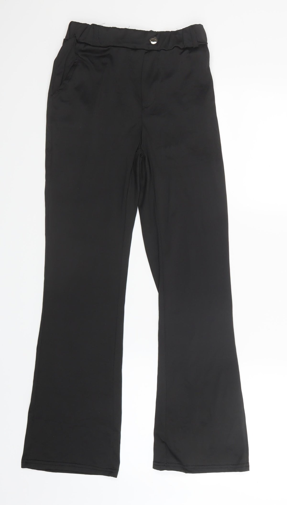 Preworn Womens Black   Trousers  Size M L27 in