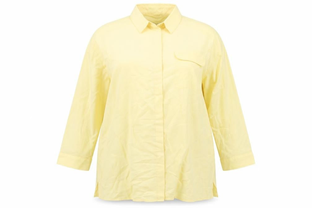 NEXT Womens Yellow   Tunic Button-Up Size 12