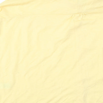 Next Womens Yellow   Tunic Button-Up Size 12