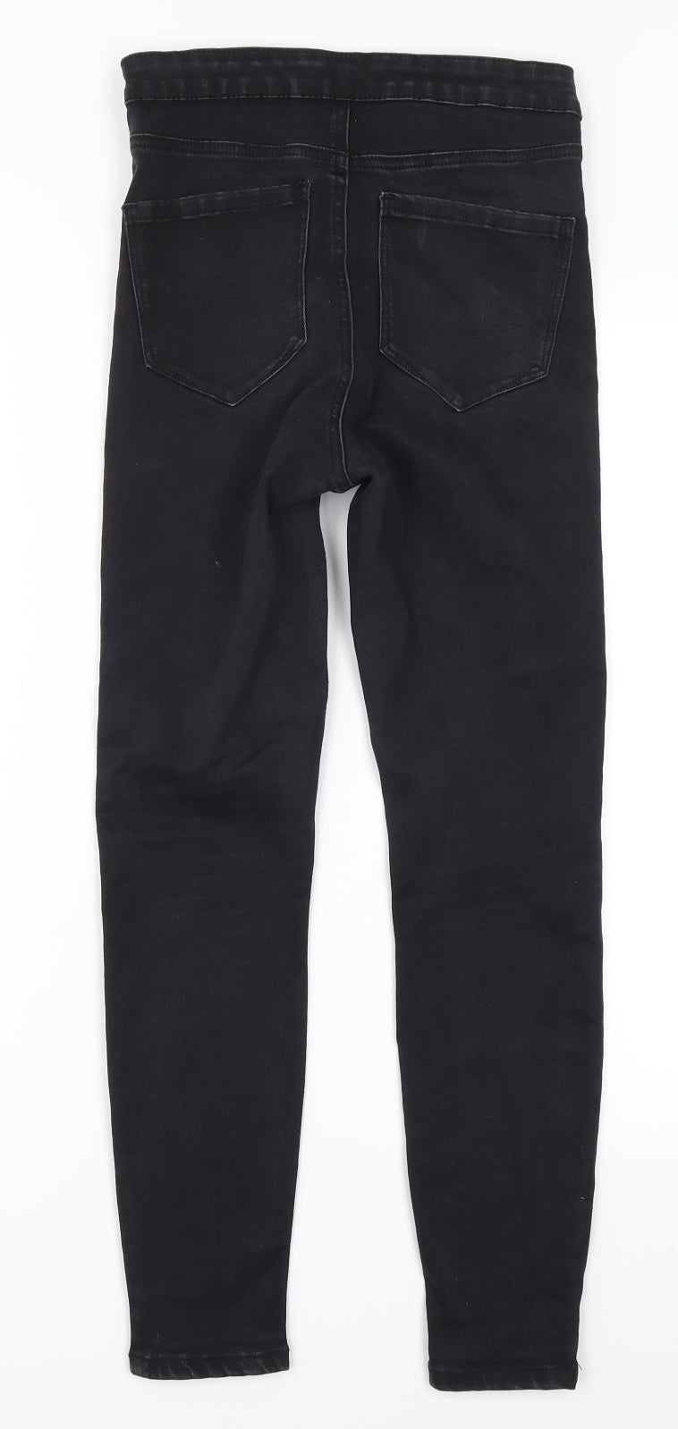 Denim Co Womens Black  Denim Skinny Jeans Size 10 L25 in