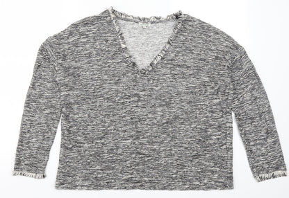 Preloved River Island Womens Grey   Pullover Jumper Size 10 - Front