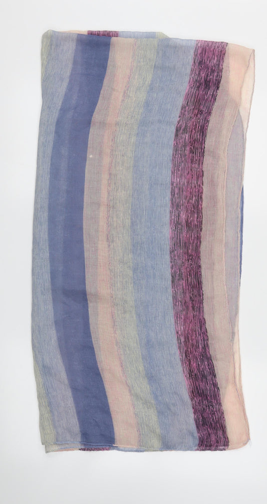 Preworn Womens Multicoloured Striped   Scarf