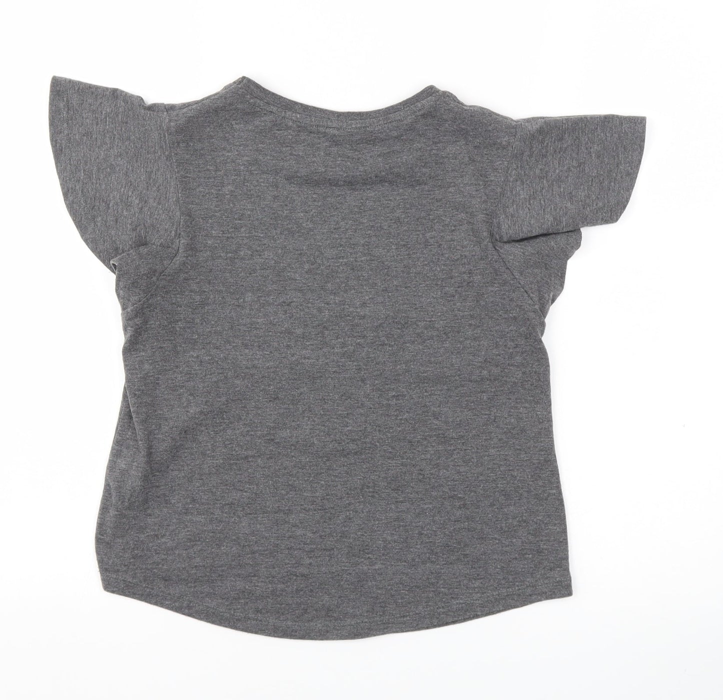 TU Girls Grey   Basic T-Shirt Size 10 Years