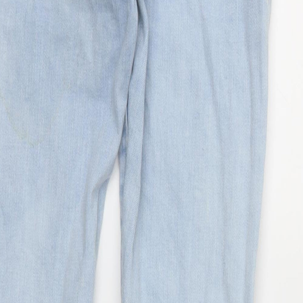 Denim & Co. Womens Blue   Skinny Jeans Size 4 L28 in
