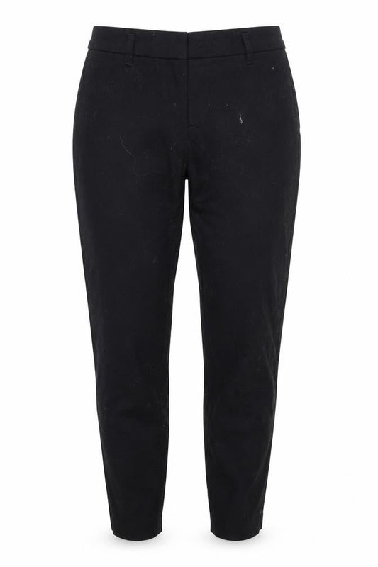 Sisley Womens Black   Trousers  Size 8 L25 in