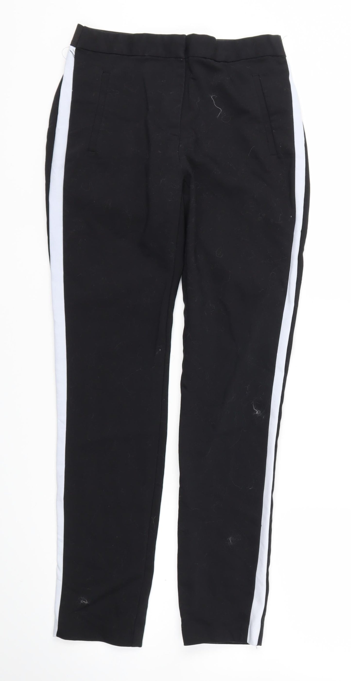 Zara Womens Black   Trousers  Size XS L27 in - Stretch waistband