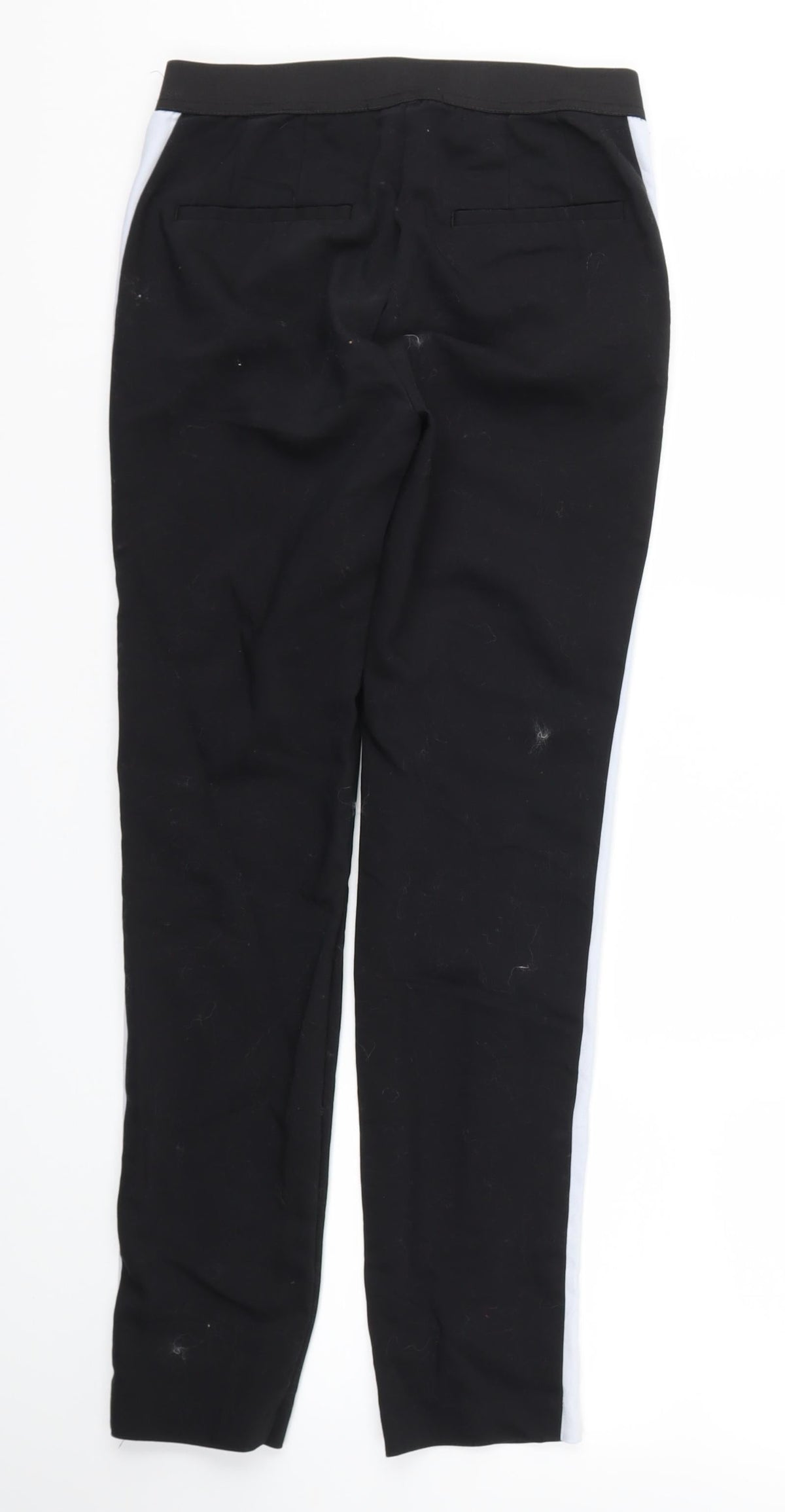 Zara Womens Black   Trousers  Size XS L27 in - Stretch waistband