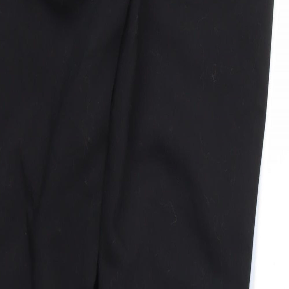 Zara Womens Black   Trousers  Size XS L27 in - Stretch waistband