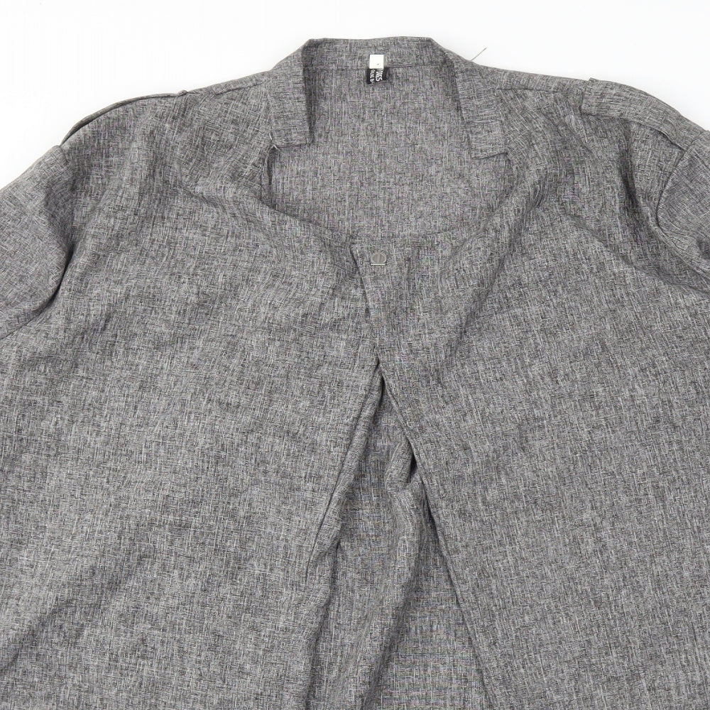 Preworn Womens Grey   Jacket Blazer Size XL