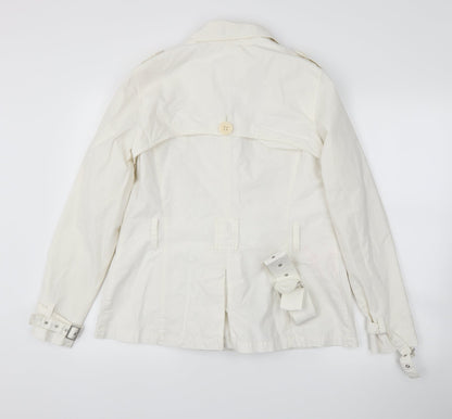 Marks & Spencer Womens Ivory   Jacket Coat Size 14