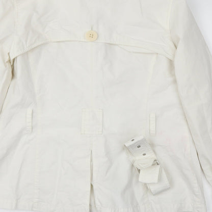 Marks & Spencer Womens Ivory   Jacket Coat Size 14