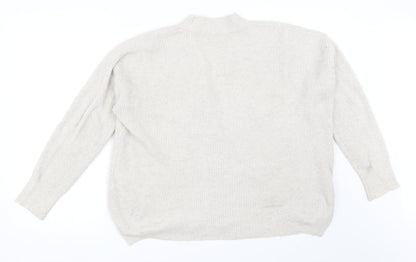 Find Womens Beige   Pullover Jumper Size M
