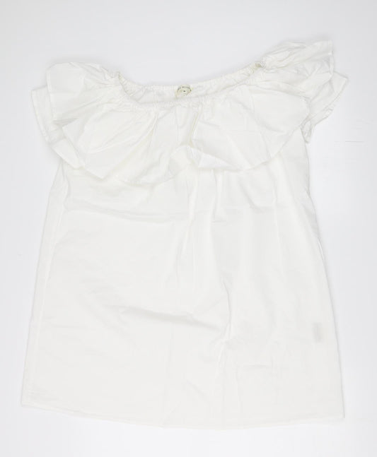 Millenium Womens White   Shift  Size M