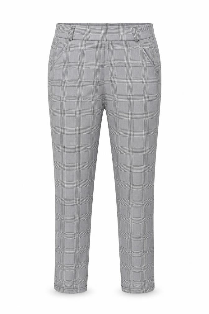 Preworn Womens Grey Check  Trousers  Size XL L28 in - stretch leggings