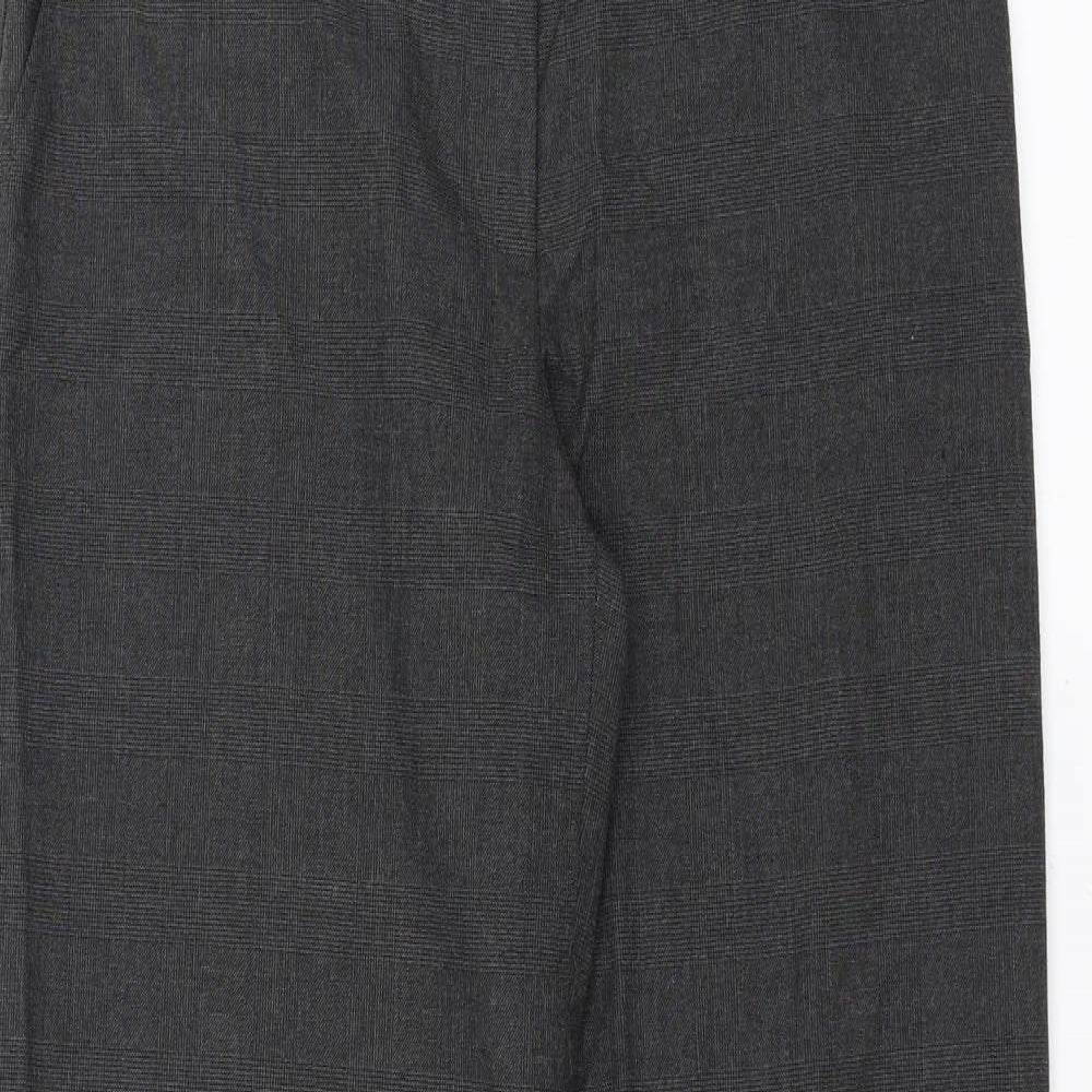 Lebek Womens Grey   Trousers  Size 32 in L28 in
