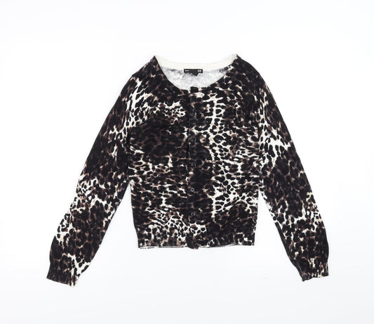 H&M Womens Brown   Cardigan Jumper Size XS