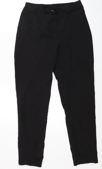 Preloved Dewhirst Womens Black   Trousers  Size M L27 in - Front