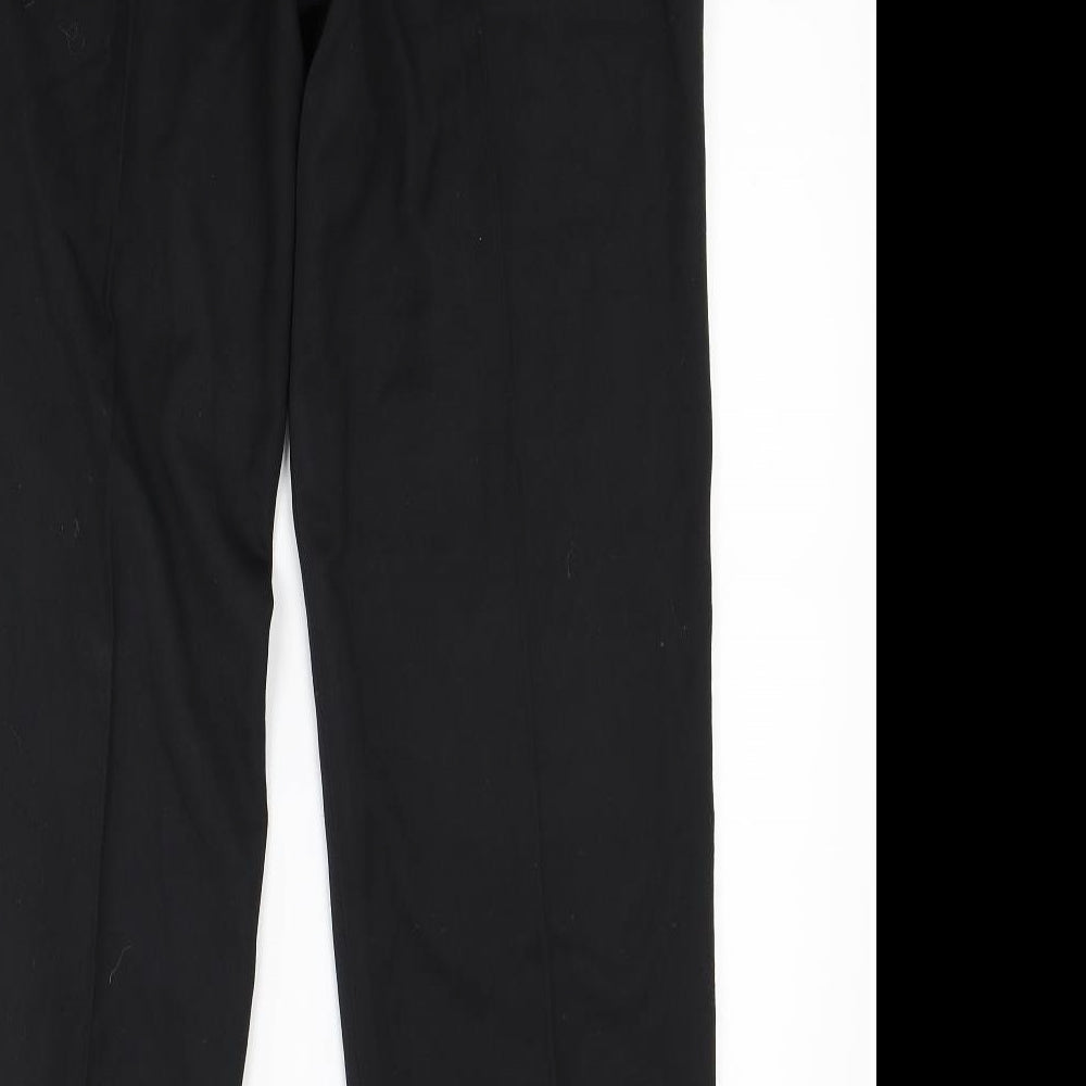 Preworn Mens Black   Trousers  Size 30 L29 in - Zipped pockets