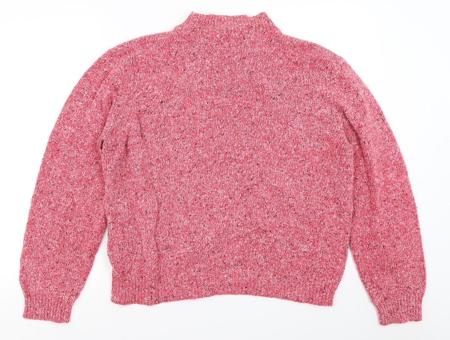 Damart Womens Pink  Knit Pullover Jumper Size 18