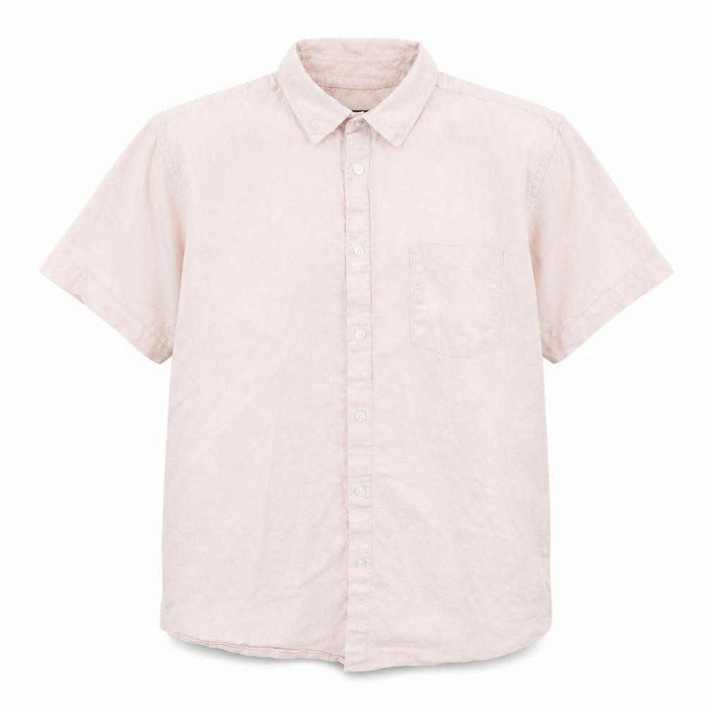 Primark Mens Pink    Button-Up Size L