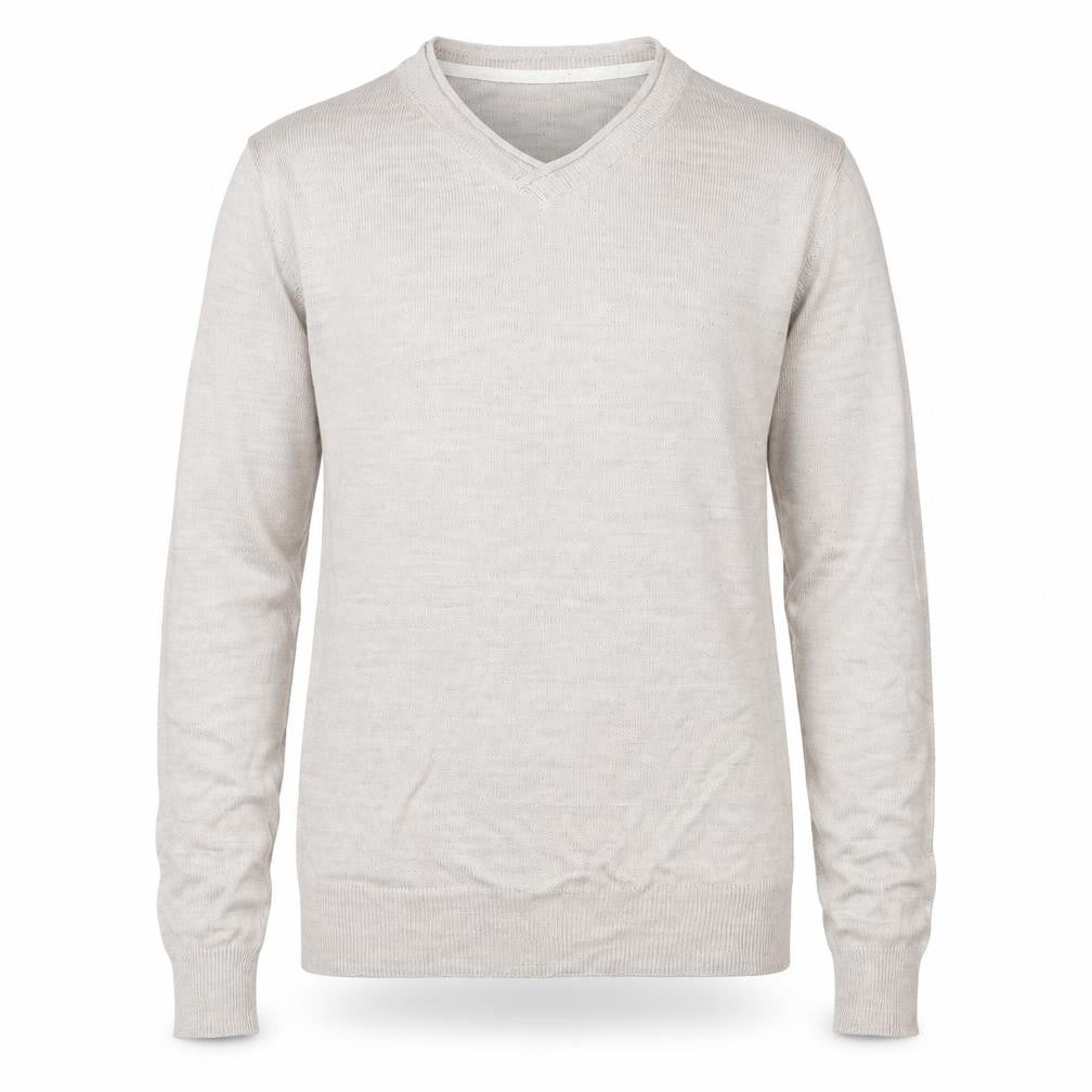 Industrialize Mens Beige  Knit Pullover Jumper Size S
