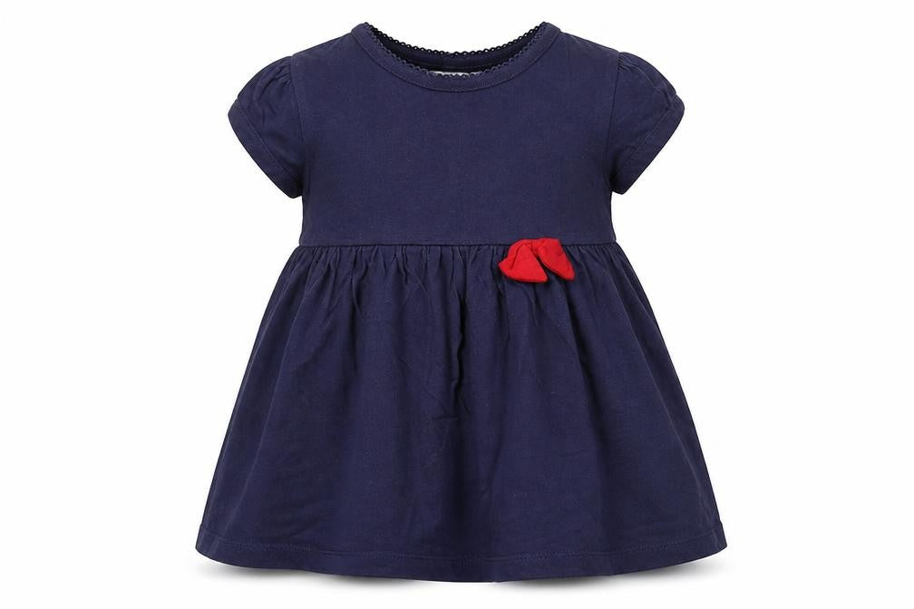 Ladybird Girls Blue   Skater Dress  Size 18-24 Months