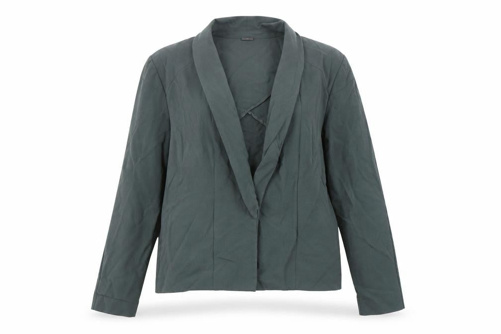 Y.A.S Womens Green   Jacket Blazer Size 14