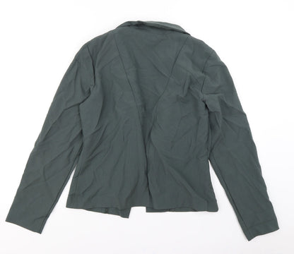 Y.A.S Womens Green   Jacket Blazer Size 14