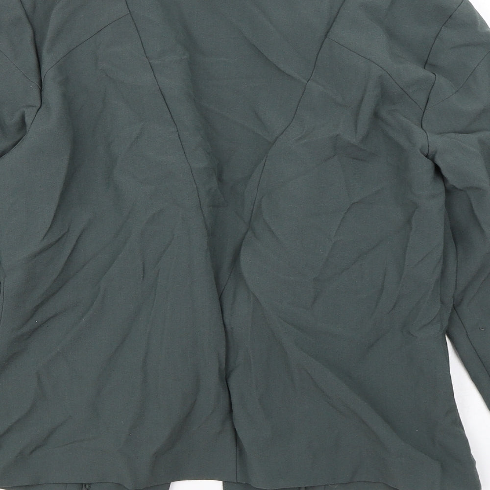 Y.A.S Womens Green   Jacket Blazer Size 14