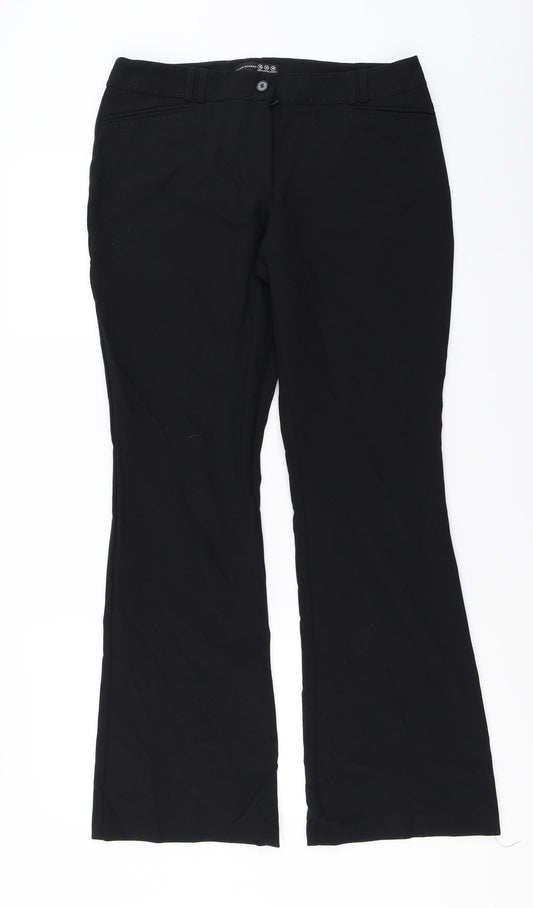 Atmosphere Womens Black   Trousers  Size 10 L30 in