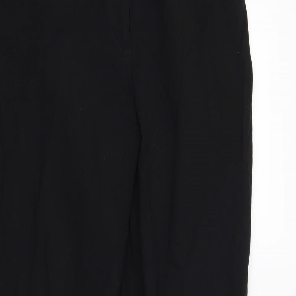 Marks and Spencer Womens Black   Trousers  Size 12 L30 in