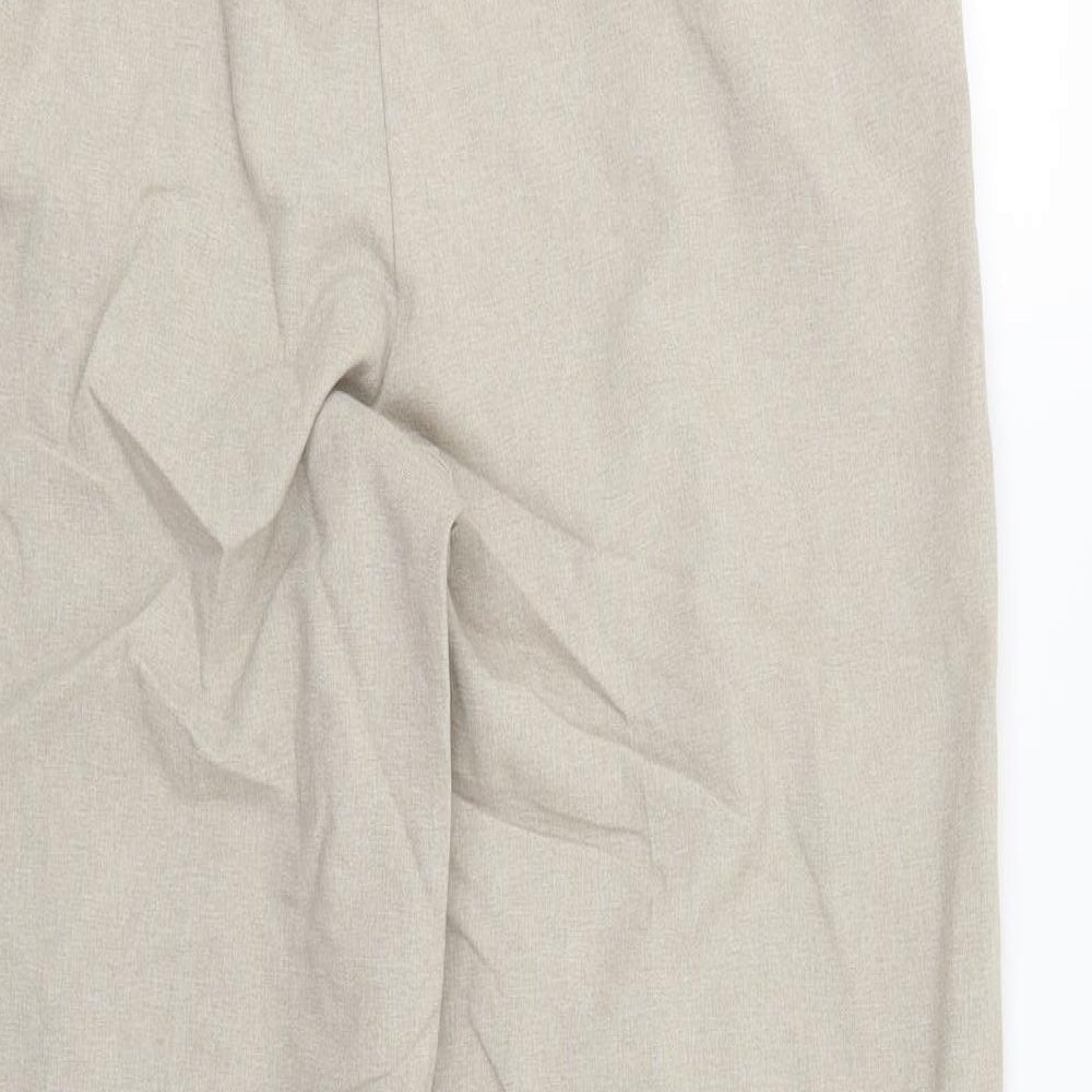 Isle Womens Beige   Trousers  Size 12 L25 in