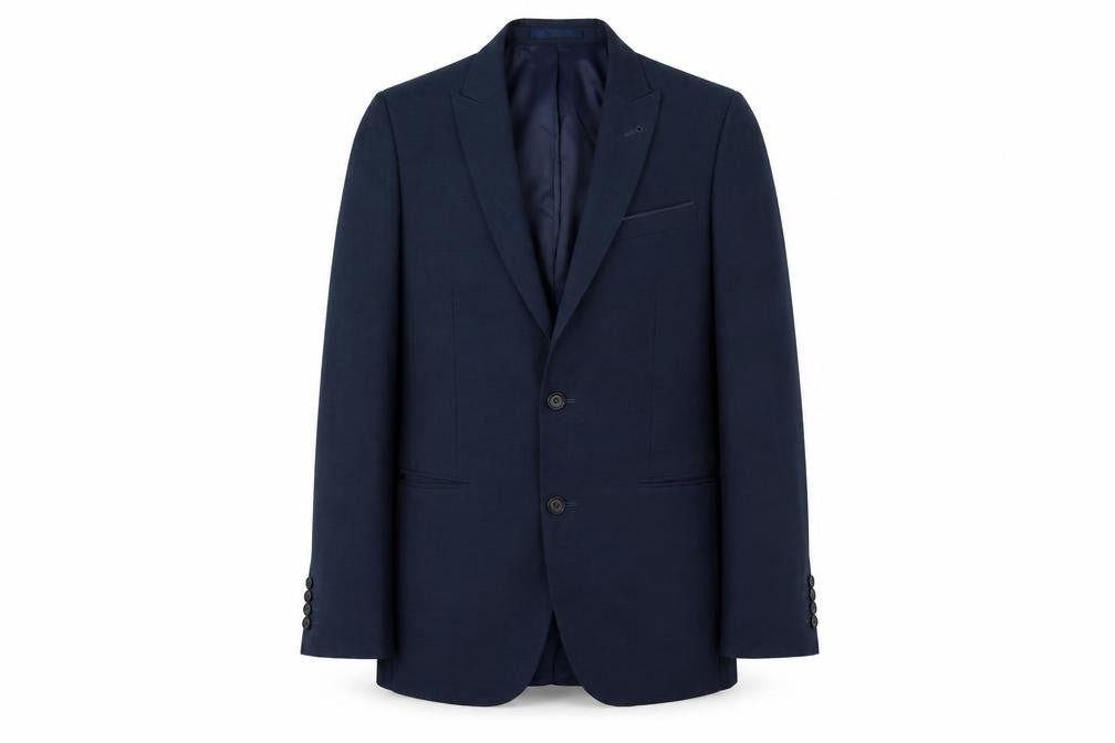 Cedarwood State Mens Blue Jacket Suit Jacket Size 36