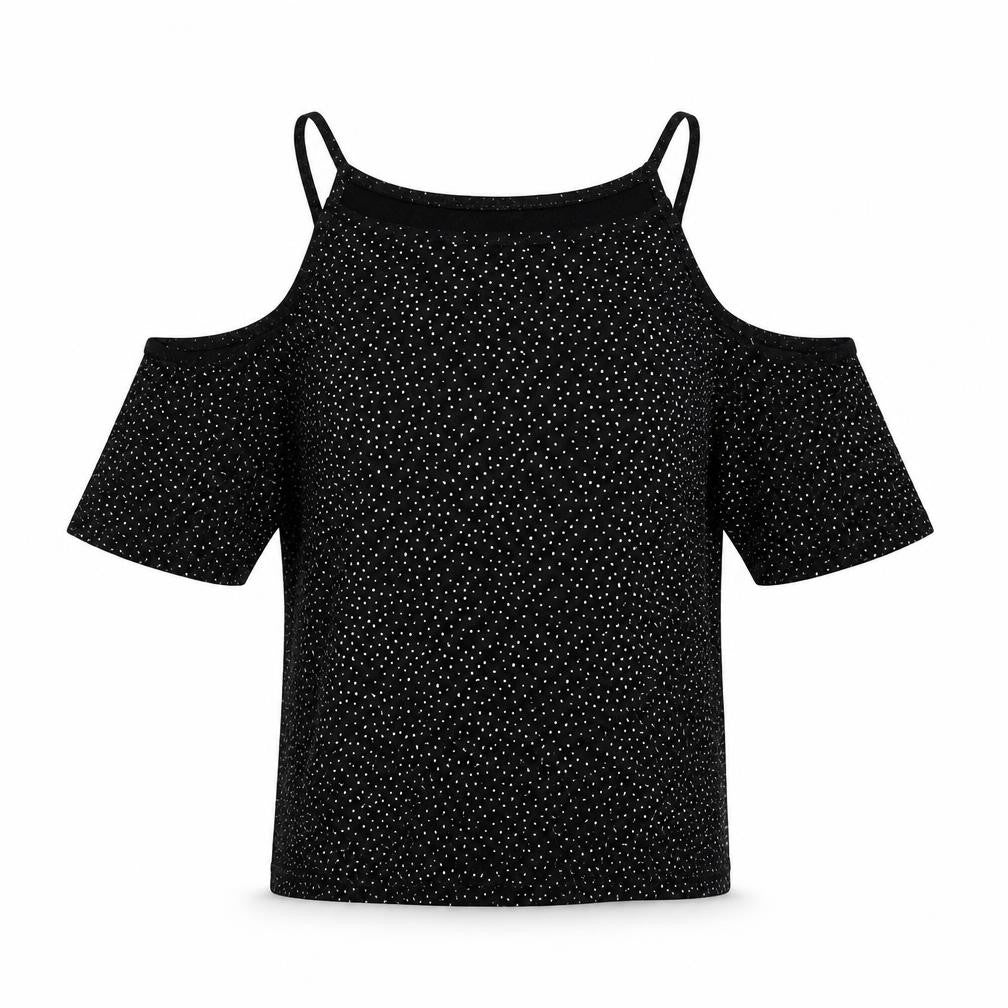 Newlook Girls Black   Basic T-Shirt Size 9 Years