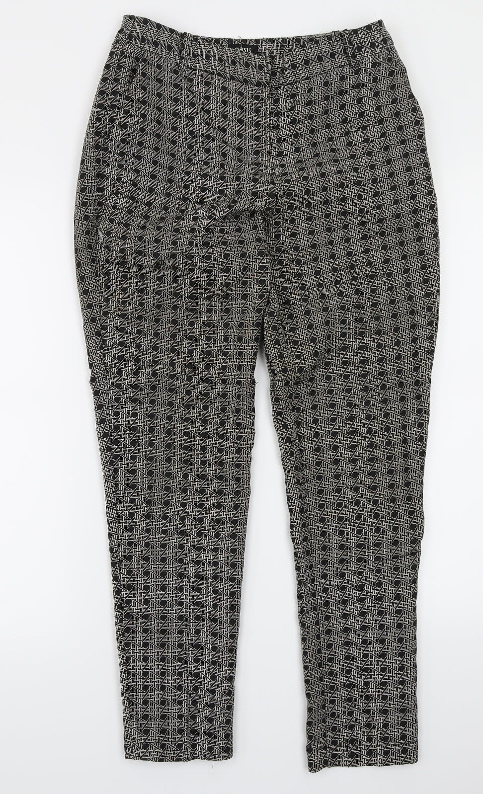 Oasis Womens Black   Trousers  Size 8 L27 in