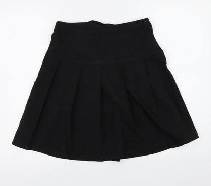 Marks & Spencer Girls Black   A-Line Skirt Size 12 Years
