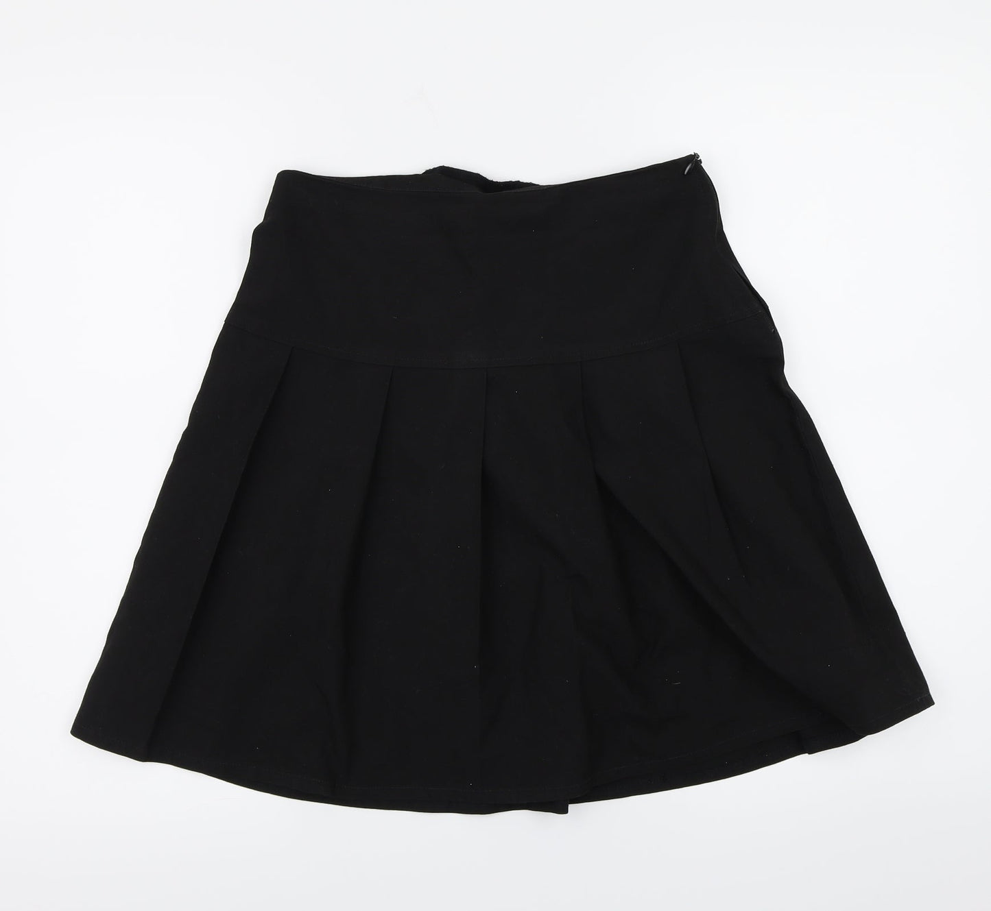 Marks and Spencer Girls Black   A-Line Skirt Size 12 Years