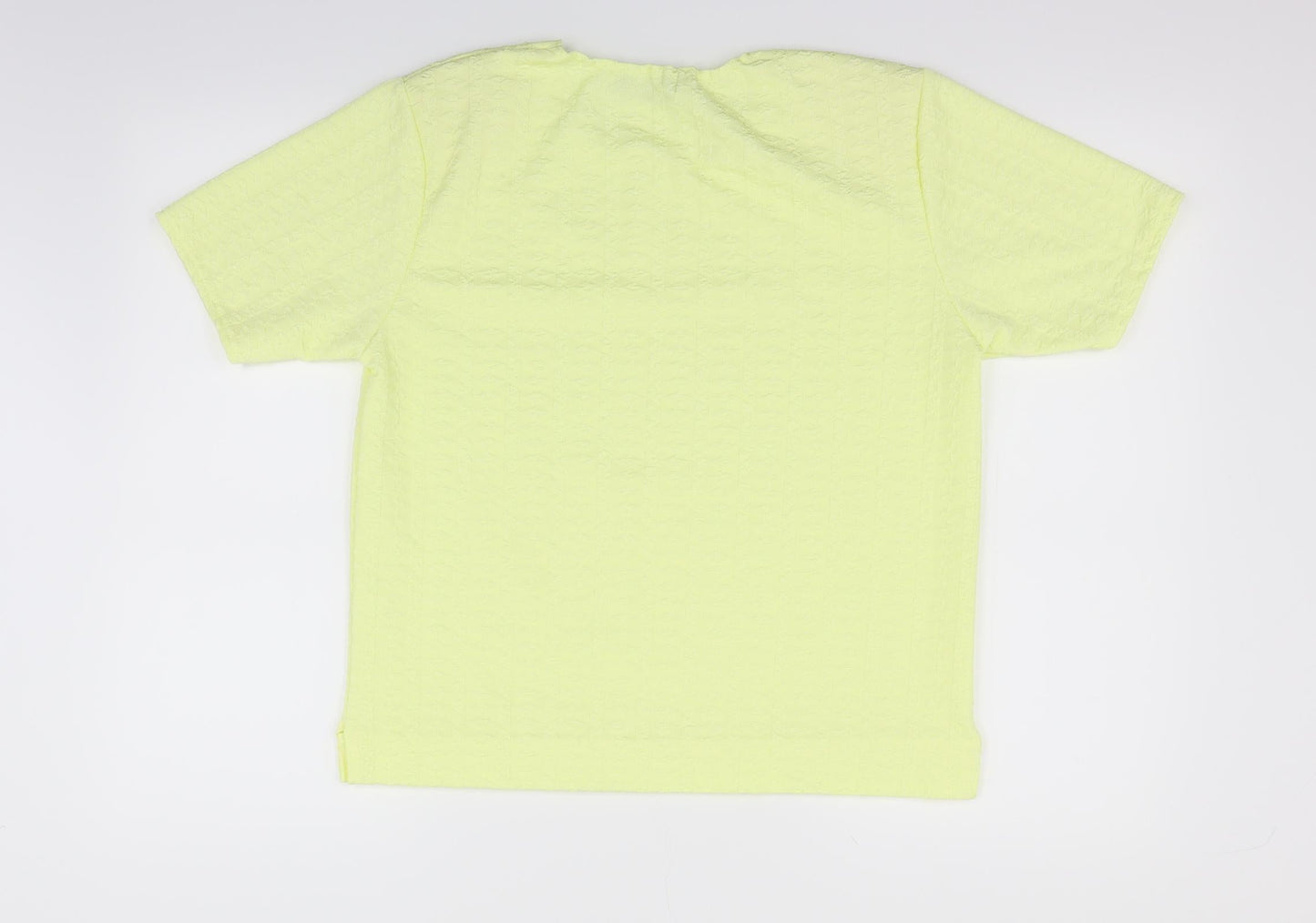 Pure & Natural Womens Yellow   Basic T-Shirt Size 14
