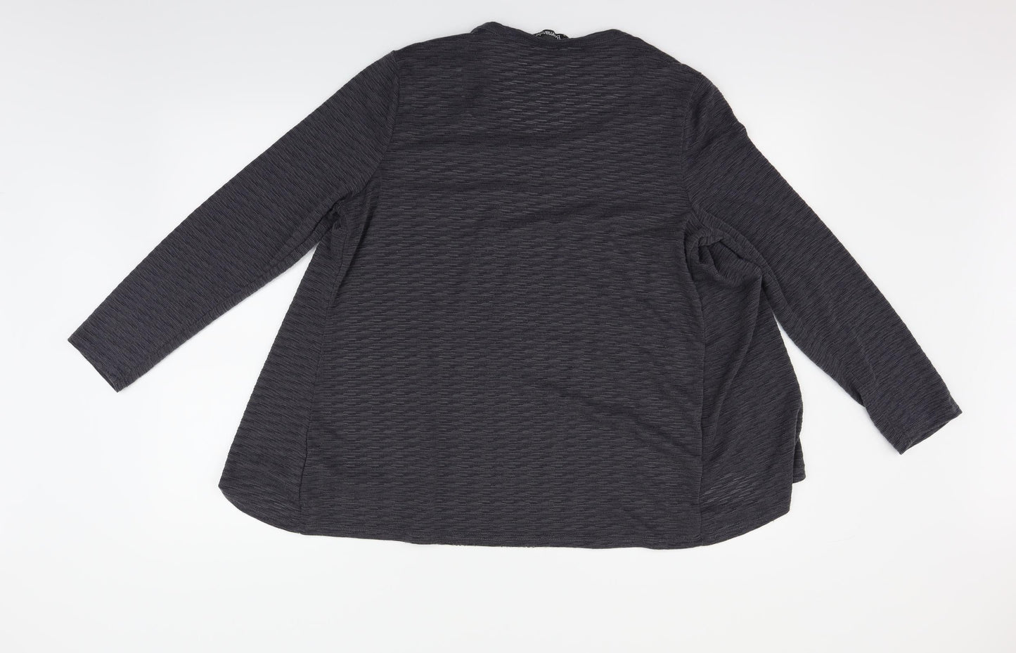 Bonmarché Womens Grey   Pullover Jumper Size 14